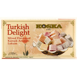 Лукум ассорти вкусов Turkish Delight mixed (500г)