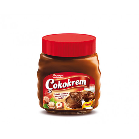Шоколадная паста с фундуком Ulker "Cokokrem" 350 гр (стекло)