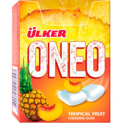 Жевательная резинка Ulker "ONEO" Тропик (27г)