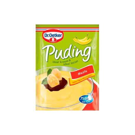 Пудинг с банановым вкусом Dr. Oetker 40 г