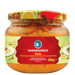 Оливки в масле Marmarabirlik Soslu Yeşil Zeytin 350 г