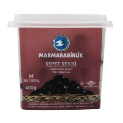 Оливки в масле Marmarabirlik Sepet Serisi S Siyah Zeytin 800 г