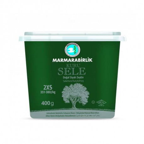 Оливки в масле Marmarabirlik Kuru Sele Zeytin 2XS 400 г