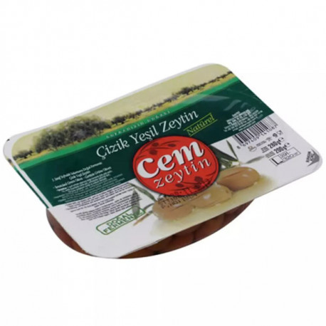 Джем оливковый Cem Yeşil Cizik Zeytin (291-320) 200 г