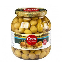 Джем оливковый Cem Kırma Yeşil Zeytin (111-140) 1700 г