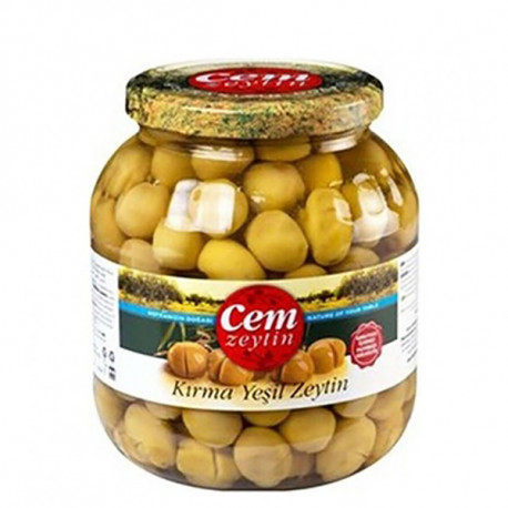 Джем оливковый Cem Kırma Yeşil Zeytin (111-140) 1700 г