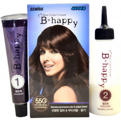 Крем-краска для волос Sewha B-Happy Hair Color Cream цвет 5G