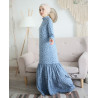 Платье в пол голубое - Noor