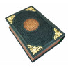 Коран на узбекском Куръони Карим кожаный подарочный ручная работа