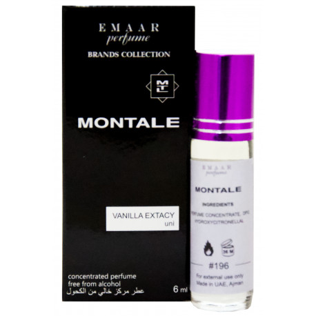 Арабские масляные духи Emaar Montale Vanilla Extacy uni 6ml ОАЭ