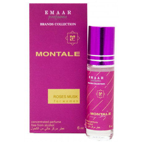 Арабские масляные духи Emaar Montale Roses Musk 6ml ОАЭ