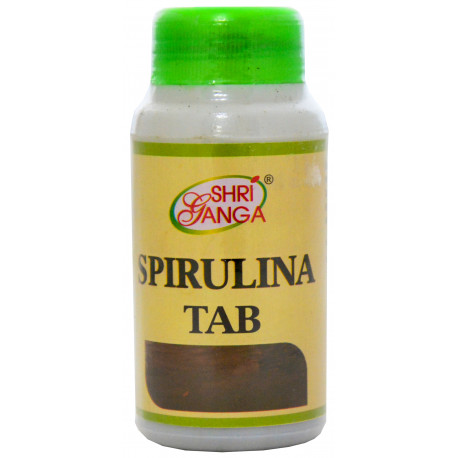 Спирулина Spirulina Tab источник витаминов и белка, 60 таб
