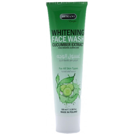 Средство для умывания Hemani whitening face wash cucumber