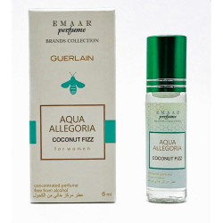 Арабские масляные парфюмерное масло Emaar Guerlain Aqua Allegoria Coconut Fizz 6ml ОАЭ