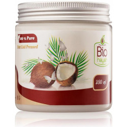 Кокосовое масло натуральное, холодный отжим Bio Hayah 250 мл
