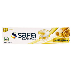 Натуральная органическая зубная паста Safia 140 гр. Турция (Экстракт Сивака с Прополисом) Халяль