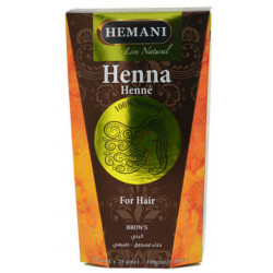 Хна Henna Brown Hemani 4 пакета по 25 гр