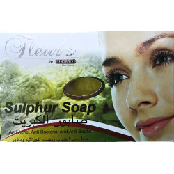 Мыло c серой Hemani Fleur's Sulphur Soap 120 гр. Пакистан