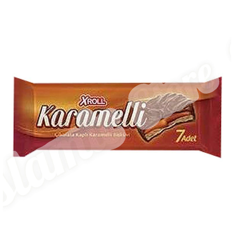 Купить Печенье Xroll Bar Çikolata Karamelli Xl 7'li 180гр Турция в