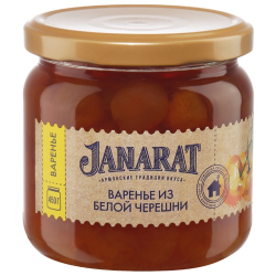 Варенье Janarat из белой черешни 450г