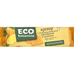 Крекер ECO-BOTANICA с пищевыми волокнами картофелем и зеленью, 175г