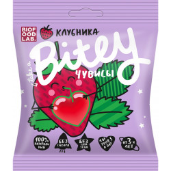 Мармелад фруктово-ягодный TAKE A BITEY Чувисы клубника, 20г