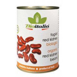 Фасоль консервированная Bioitalia красная, 400 г