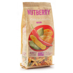 Смесь фруктово-ореховая Nutberry пикантная, 220 г