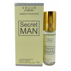Арабское парфюмерное масло Emaar Secret Man 6мл ОАЭ