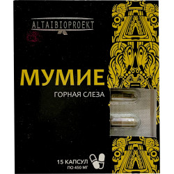 Мумиё бальзам "Горная слеза" с горного алтая 15 шт
