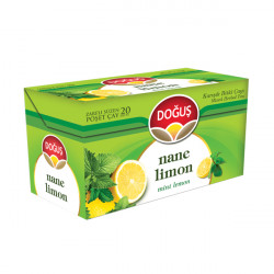 Чай Doğuş Nane Limon Sallama Poşet Çay 20 шт, 40гр Турция