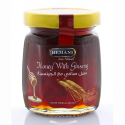 Мёд с женшенем / Honey with Ginseng Hemani 125 гр.