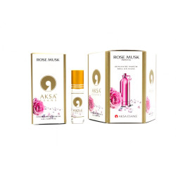 Парфюмерное масло AKSA Rose Musk/ Роза Муск (6 мл)