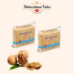 Abdurrahman Tatlıcı кунжутная халва без примесей 1 кг (2 упаковки по 500 грамм), Турция