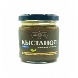 "Кыстанол" - кыст аль хинди с медом и льняным маслом, Mirusalam, 230 г