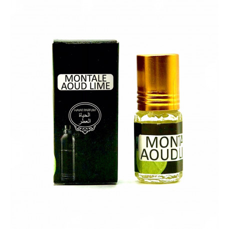 Парфюмерное масло "Montale Aoud Lime" Hayat Parfum, 3 мл