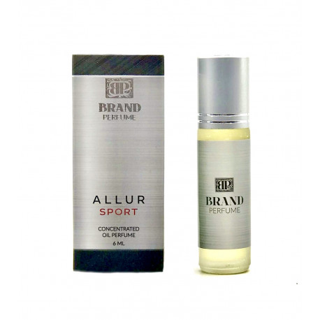 Парфюмерное масло "Allur Sport", Brand Perfume, 6 мл
