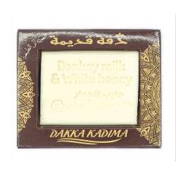Натуральное мыло с молоком ослицы и белым медом (№12) Dakka Kadima, 65 г