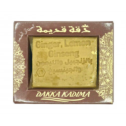 Натуральное мыло с имбирем, лимоном и женьшенем (№29) Dakka Kadima, 65 г