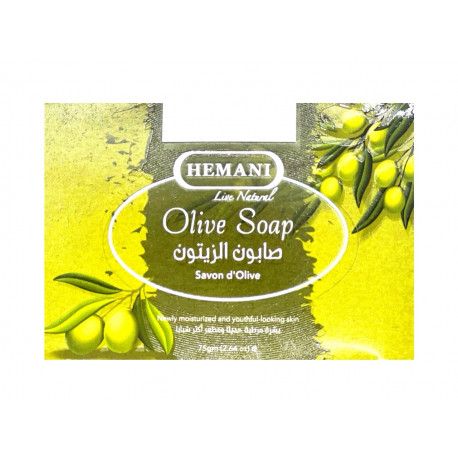 Мыло с оливой "Olive Soap" Hemani, 75 г