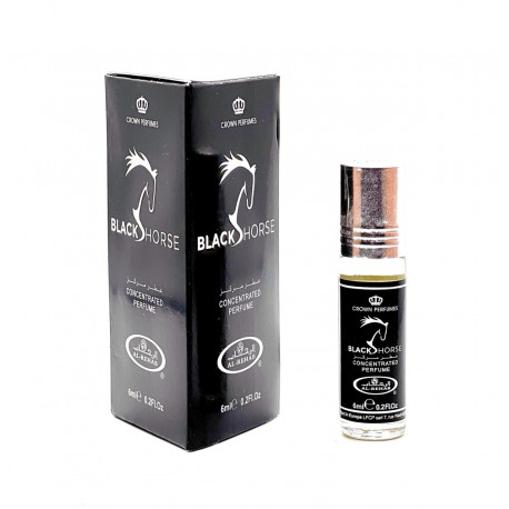 Духи Al Rehab Black Horse / Бдэк Хорс 6ml. ОАЭ