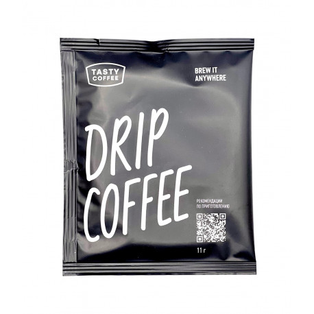 Натуральный кофе в дрип-пакете "Drip Coffee" Tasty Coffee, 1 шт