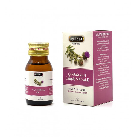 Масло расторопши Hemani Milk Thistle Oil 30 мл. Пакистан