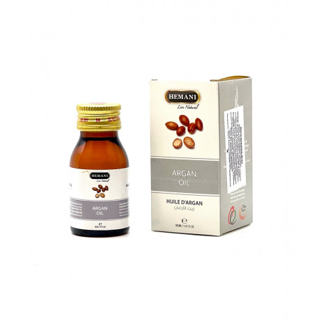 Натуральное масло Арганы / Argan Oil, Hemani, 30 мл