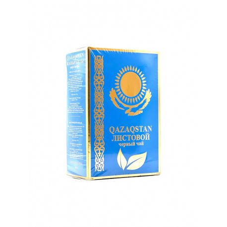 Чай "Qazaqstan" черный, листовой, цейлонский, 150 г