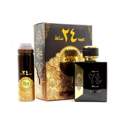 Парфюмерный набор "Oud 24 hours" Ard Al Zaafaran (парфюм + дезодорант)