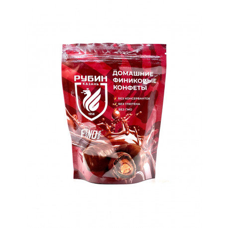 Финики с миндалем в молочной глазури "Рубин" Findi, 150 г