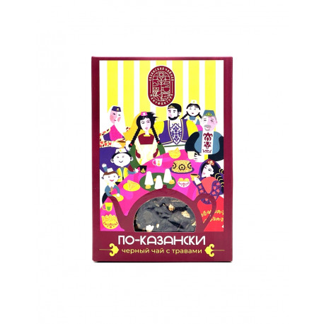 Черный чай с травами "По-Казански" 60 г