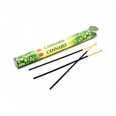 Ароматические палочки Бахур "Cannabis" 20 шт, Индия