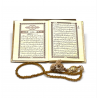 Подарочный набор «Благословенный дар» Сборник сур и четки (золотистый)